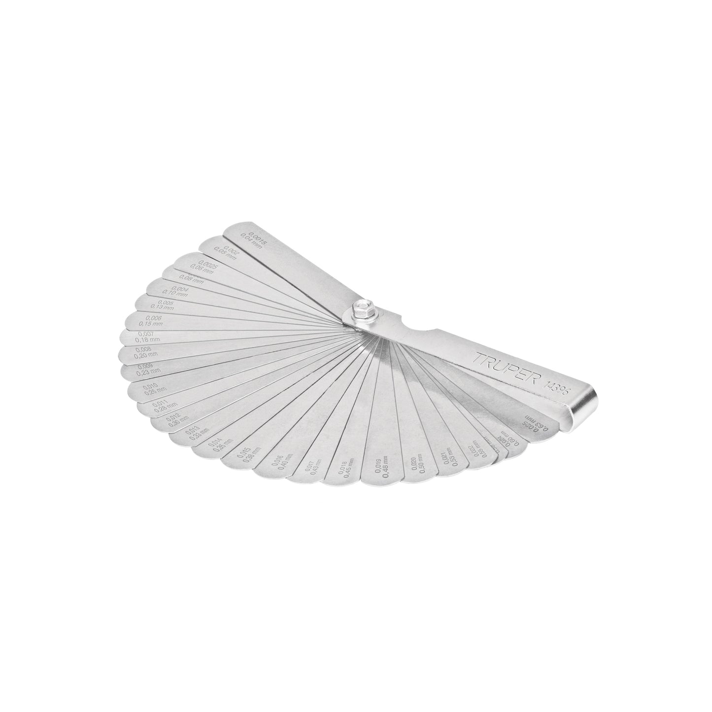 Calibrador de 26 hojas std / mm
