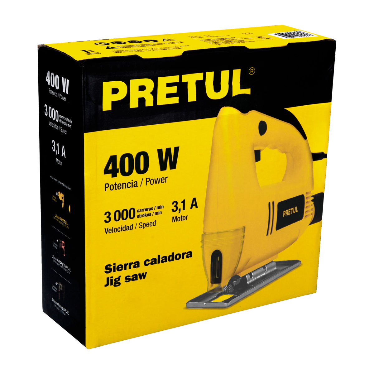 Sierra caladora 400 W 3.1 A - SKU 24047