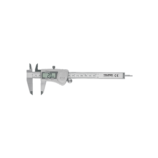 Calibrador vernier digital 6 acero inox std