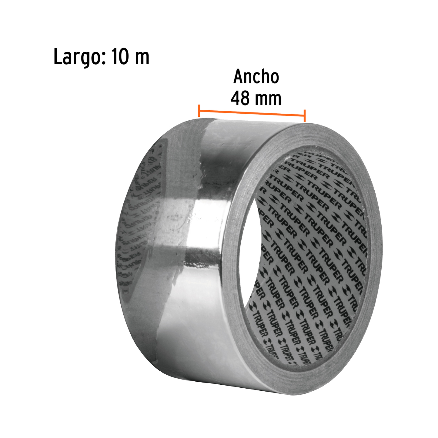 Cinta de aluminio 48 mm para sellado