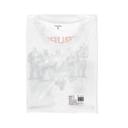 Playera cuello redondo para mujer, blanca, G · vista 5