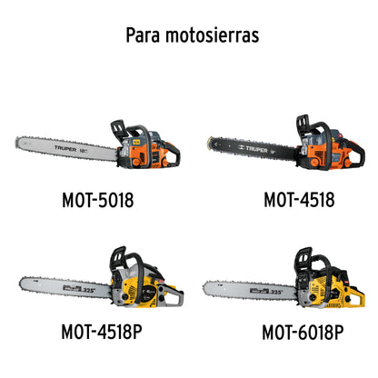 Cadena repuesto 18" para motosierra
