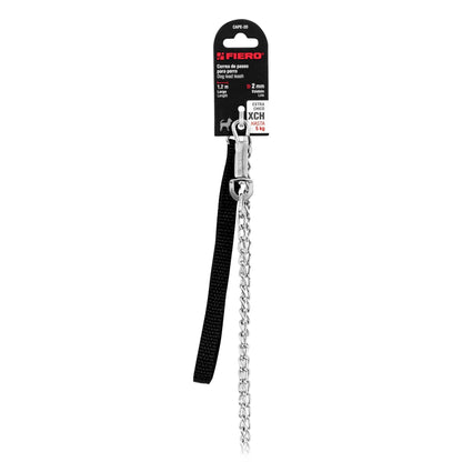 Cadena de paseo para perro 2 mm