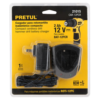 Cargador de baterías de ion litio de 12 V para ROTI-12PC