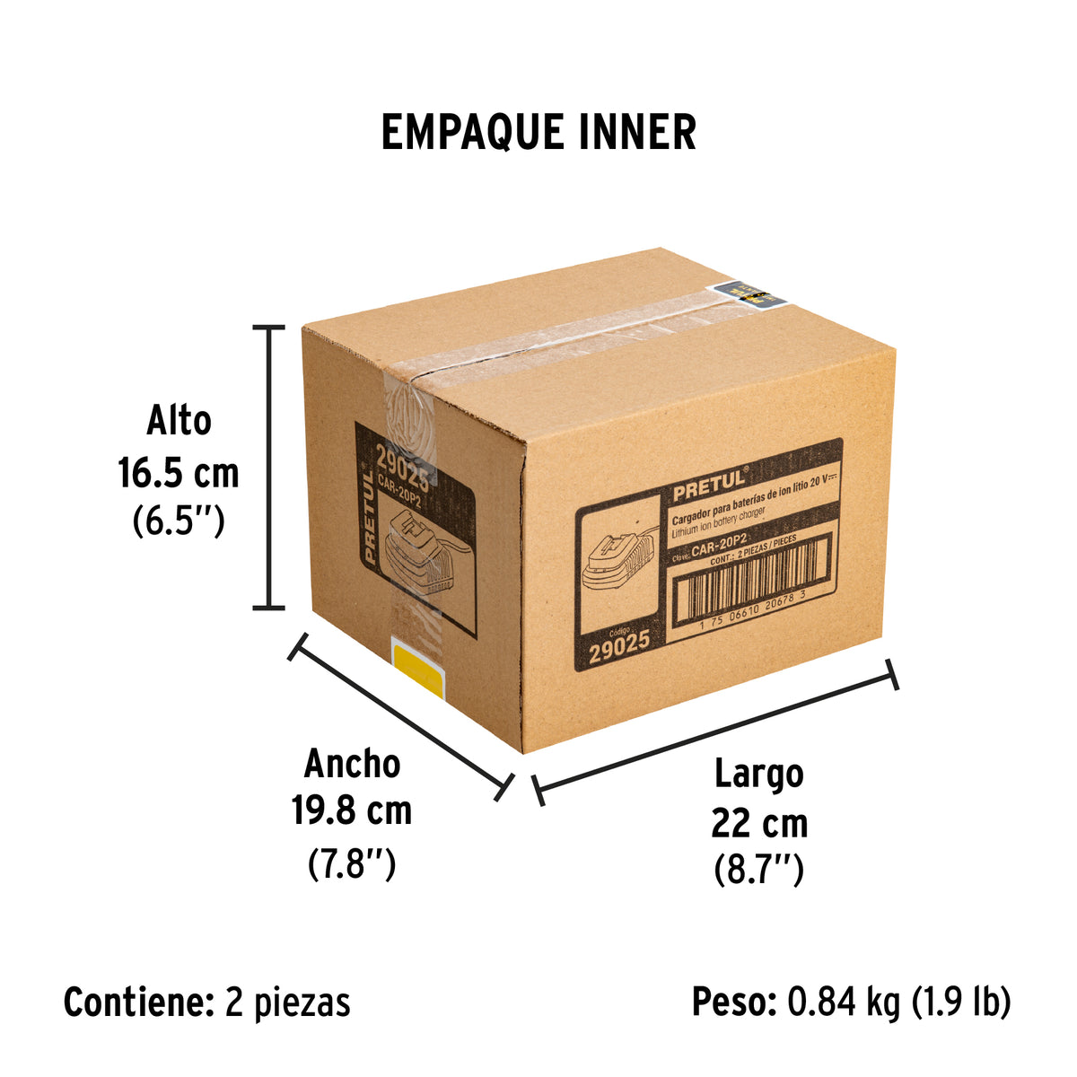 Cargador de baterías de ion litio 20V · vista 7