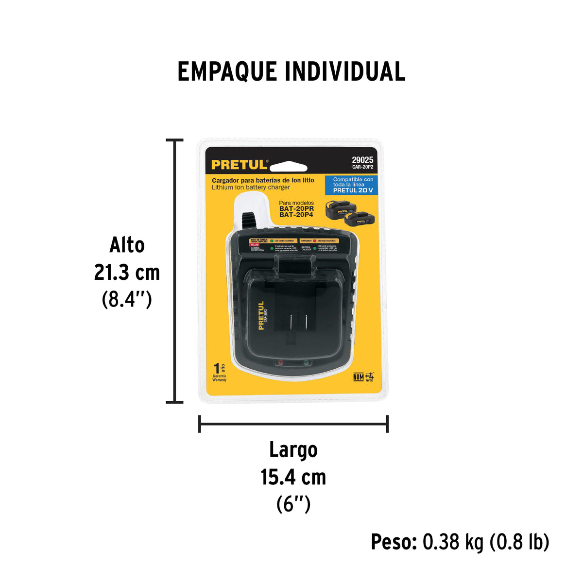 Cargador de baterías de ion litio 20V · vista 6