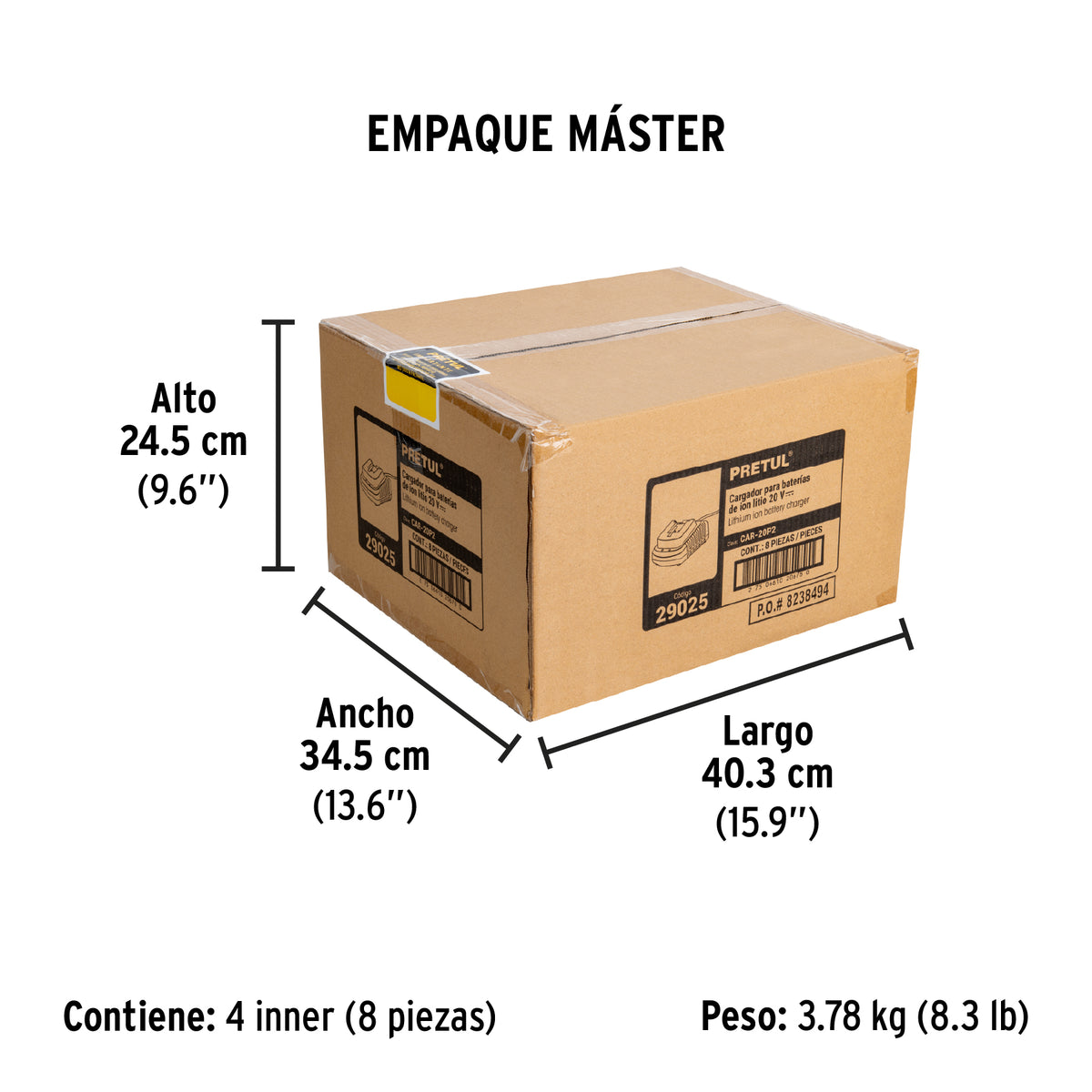 Cargador de baterías de ion litio 20V · vista 8