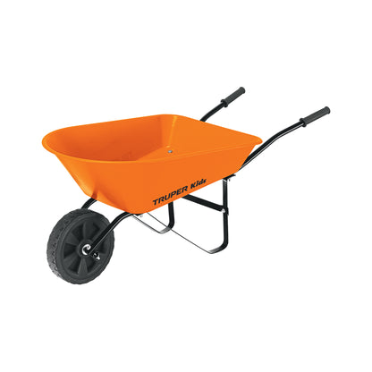 Carretilla para niños concha plástica