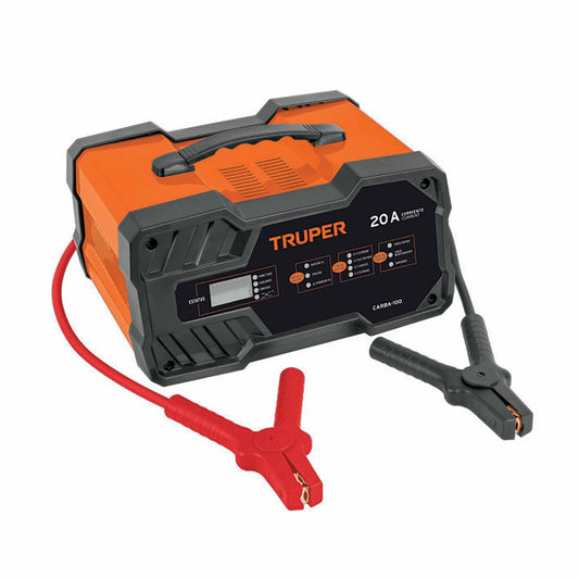 Cargador de baterías 20 A, arrancador de 100A, 12V/24V