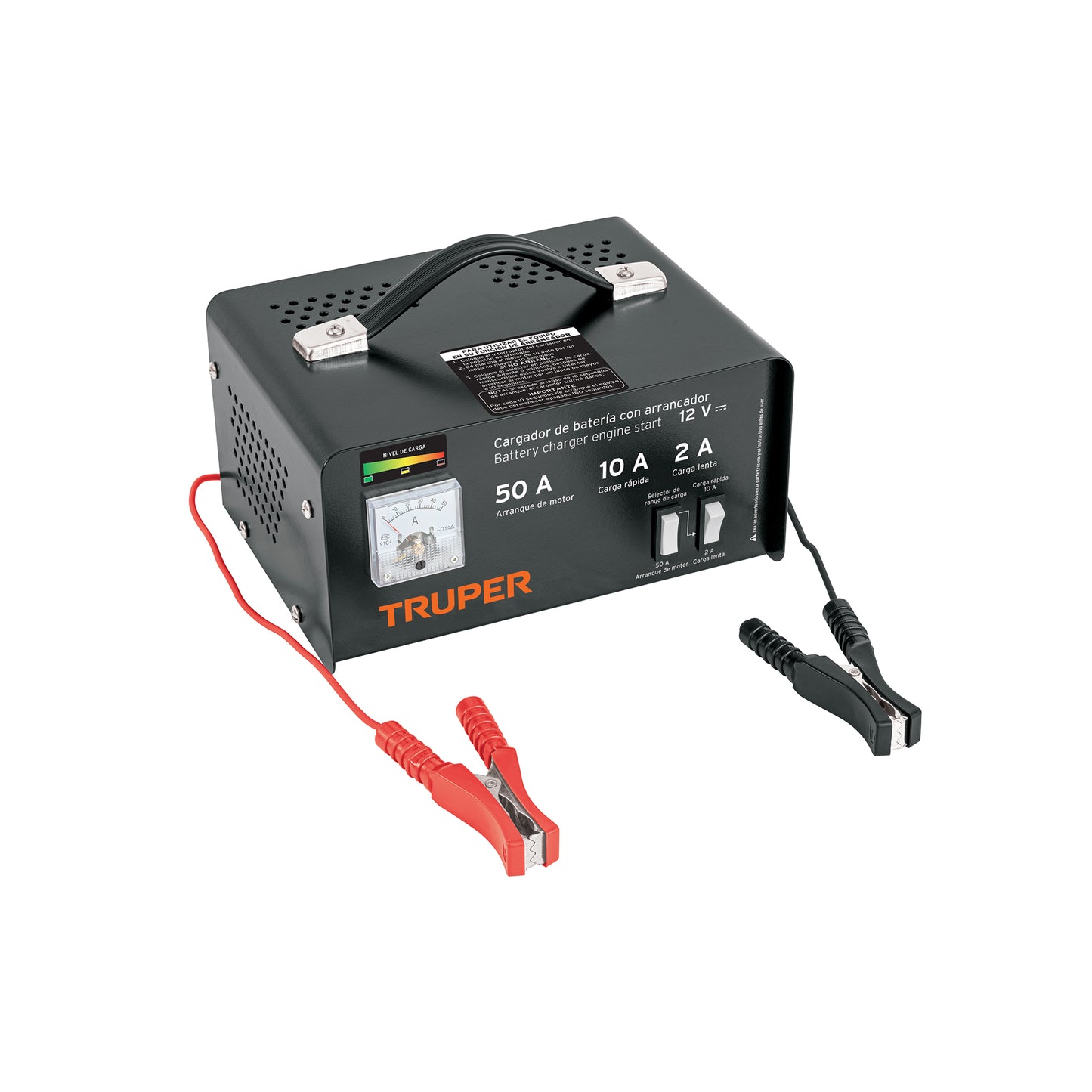 Cargador de baterías 10 A 12V