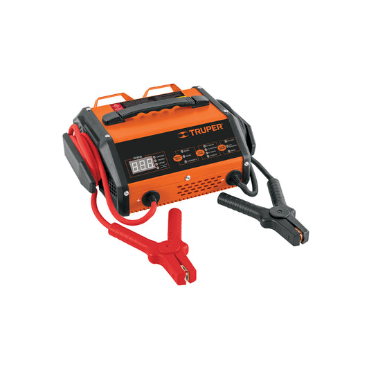 Cargador de baterías 15 A, arrancador de 75A, 6V/12V