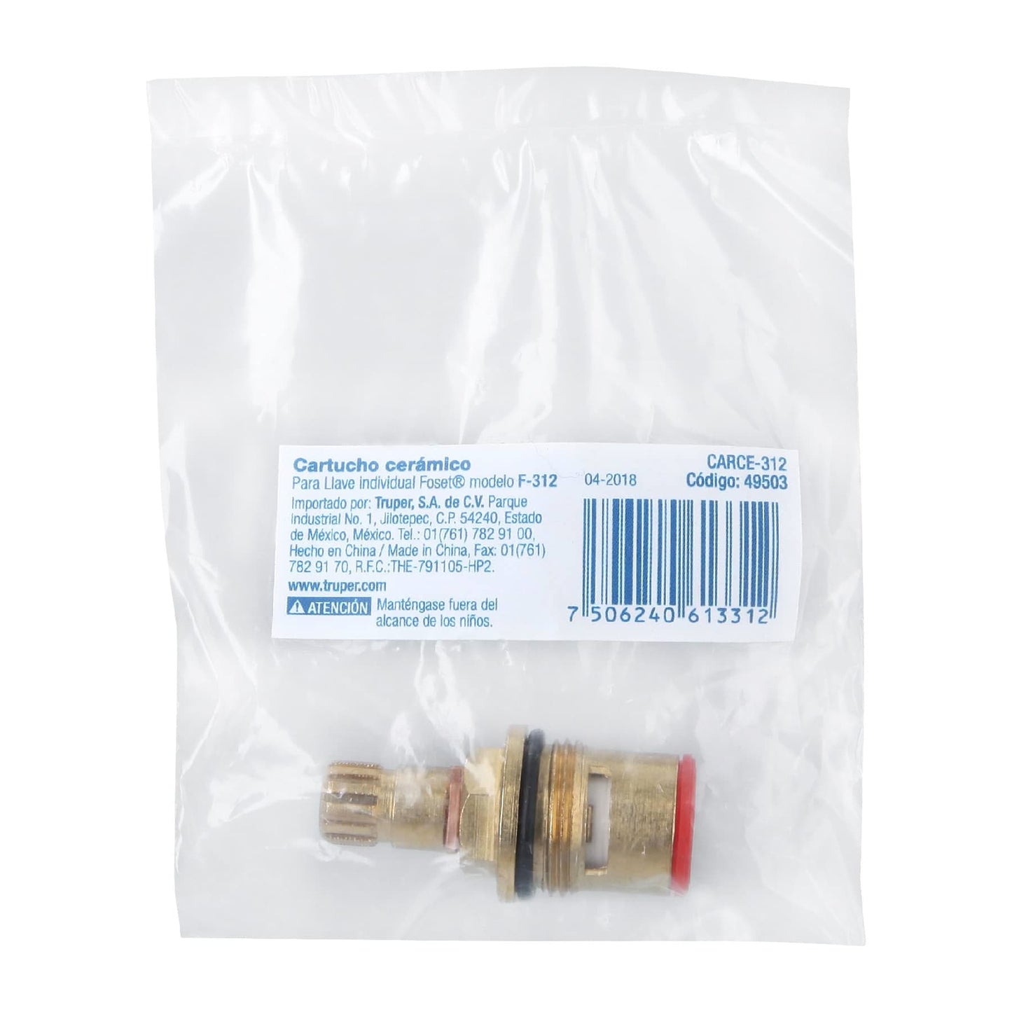 Cartucho cerámico para F-312 F-313 y F-314
