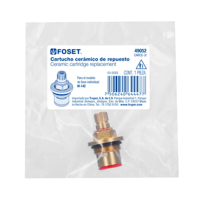Cartucho cerámico para llave M-142