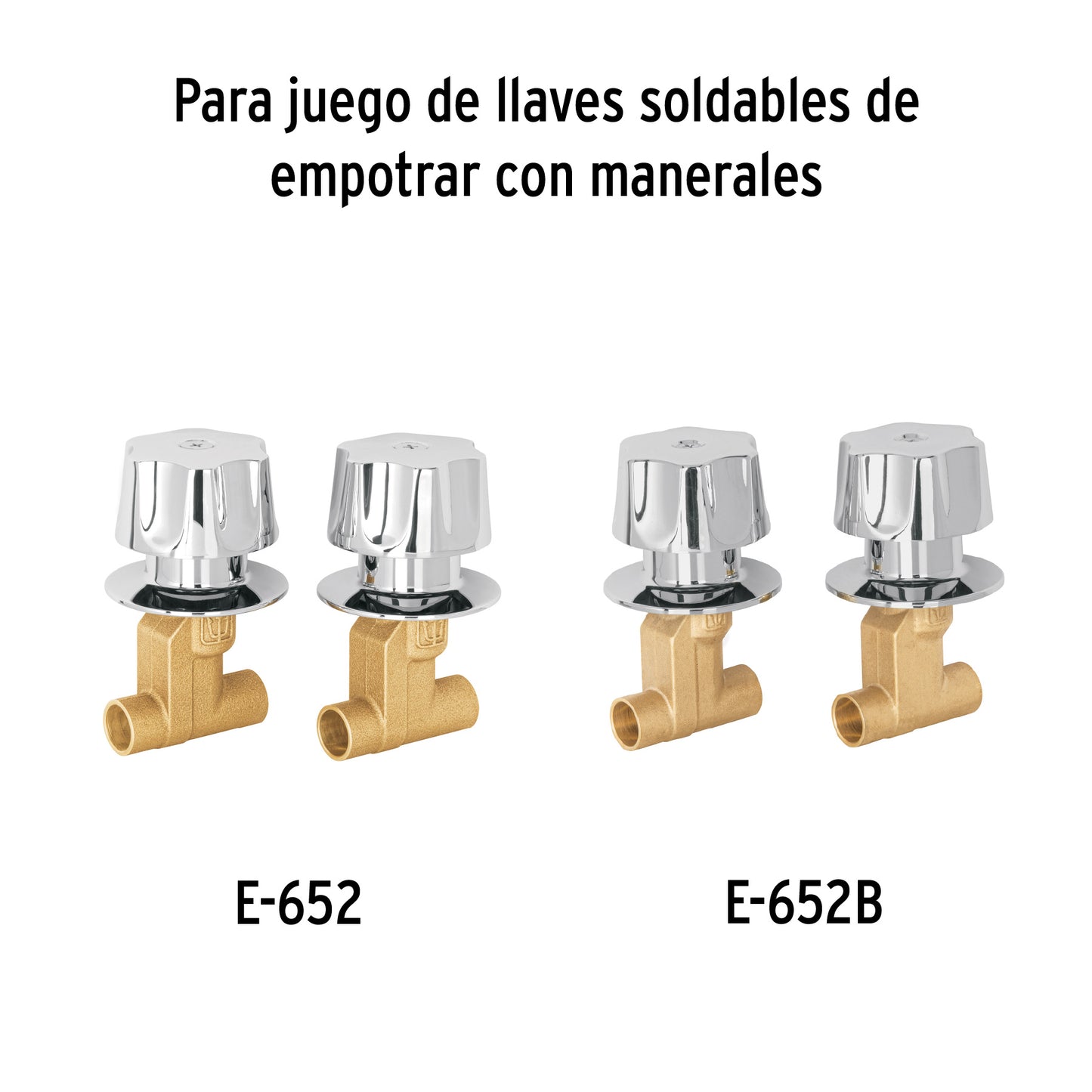 Cartucho de compresión para llaves de empotrar