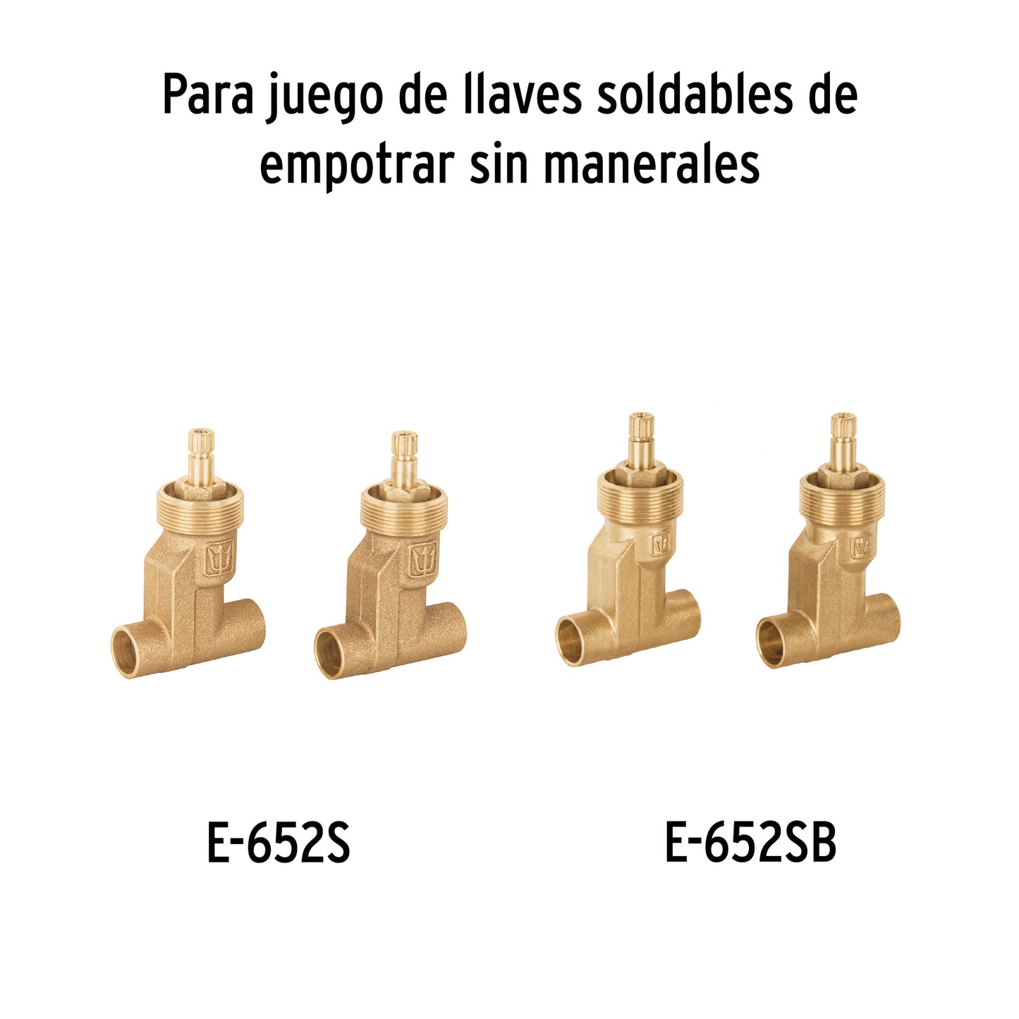 Cartucho de compresión para llaves de empotrar