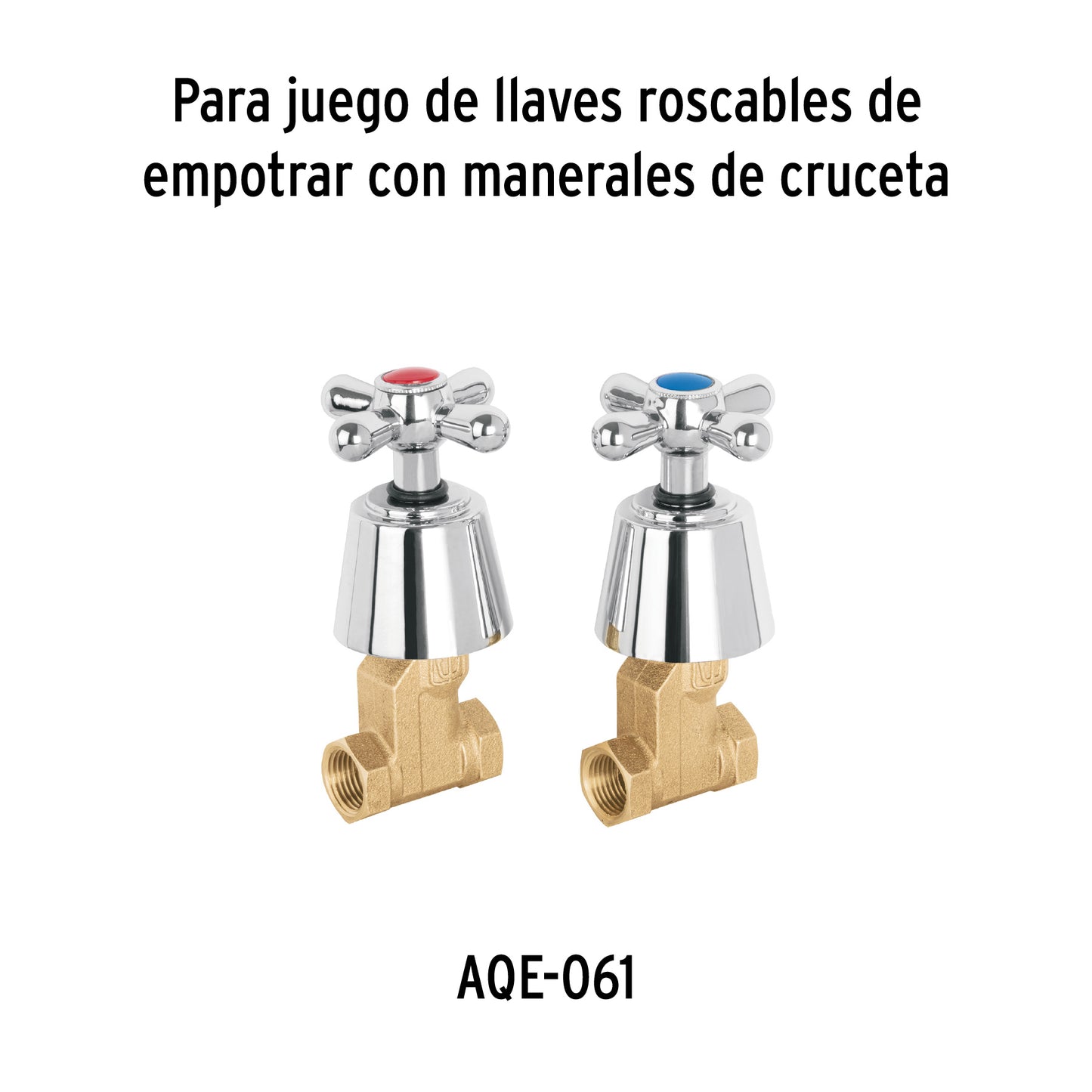 Cartucho de compresión para llaves de empotrar