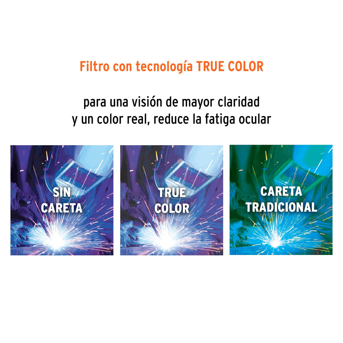 Careta electrónica para soldar 9-13 panel digital