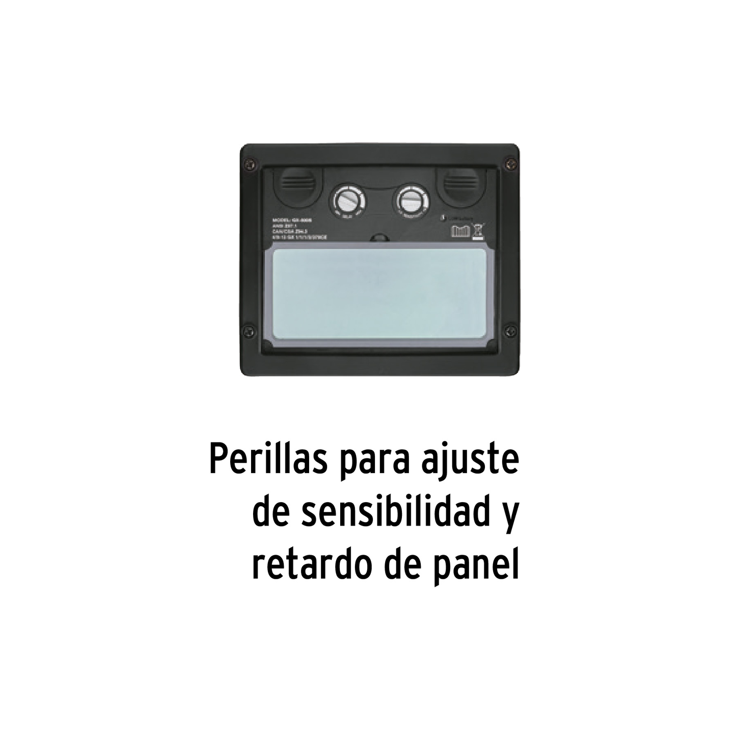 Careta electrónica para soldar 9-13 semiprofesional Semiprofesional