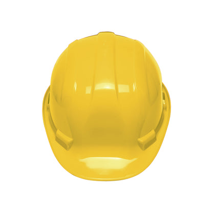 Casco de Seguridad Industrial con Ajuste por Intervalos Amarillo