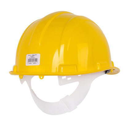 Casco de Seguridad Industrial con Ajuste por Intervalos Amarillo