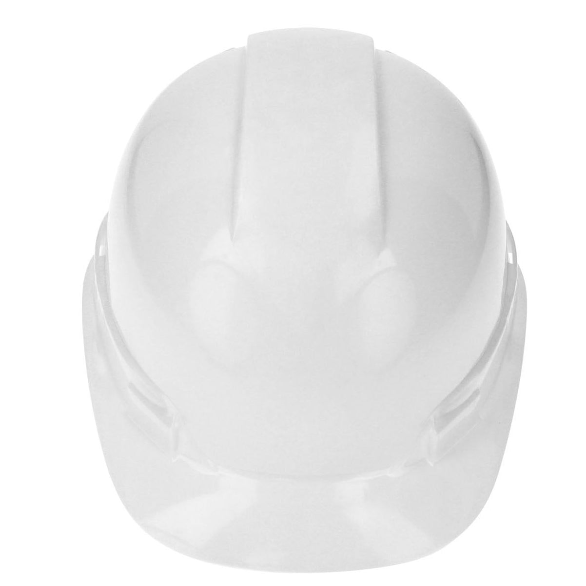 Casco de Seguridad Industrial con Ajuste de Matraca – Blanco