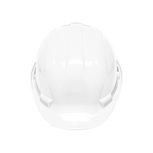 Casco de Seguridad Industrial con Ajuste por Intervalos Blanco
