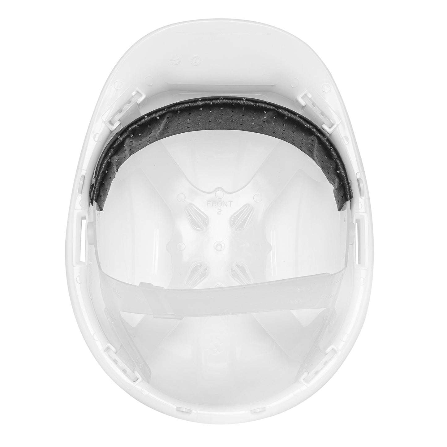 Casco de Seguridad Industrial con Ajuste por Intervalos Blanco