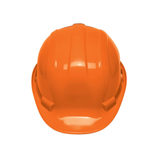Casco de Seguridad Industrial con Ajuste por Intervalos  Naranja