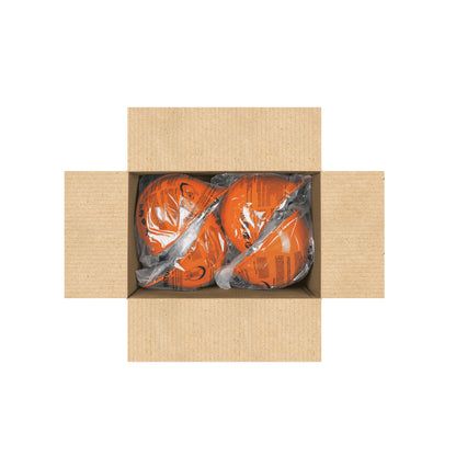 Casco de Seguridad Industrial con Ajuste por Intervalos  Naranja
