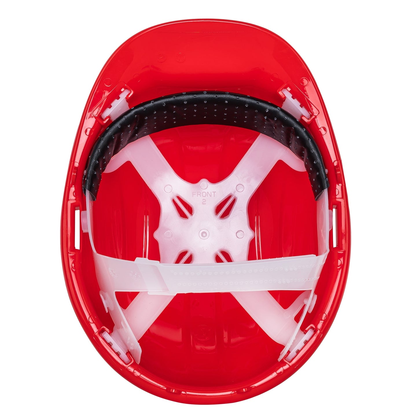 Casco de Seguridad Industrial con Ajuste por Intervalos Rojo