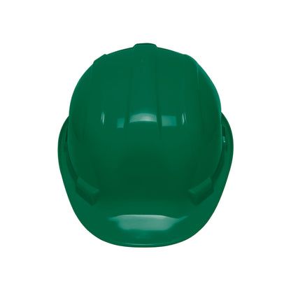 Casco de Seguridad Industrial con Ajuste por Intervalos Verde