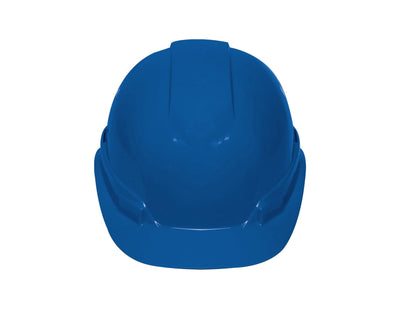 Casco de Seguridad Industrial con Ajuste de Matraca  Azul
