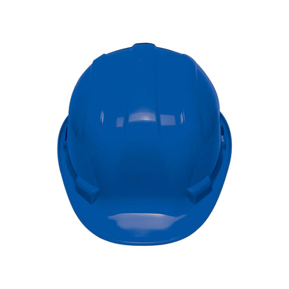 Casco de Seguridad Industrial con Ajuste por Intervalos  Azul