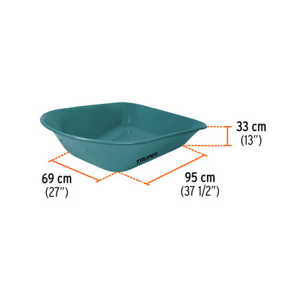 Carretilla Llanta Sólida de 5ft3