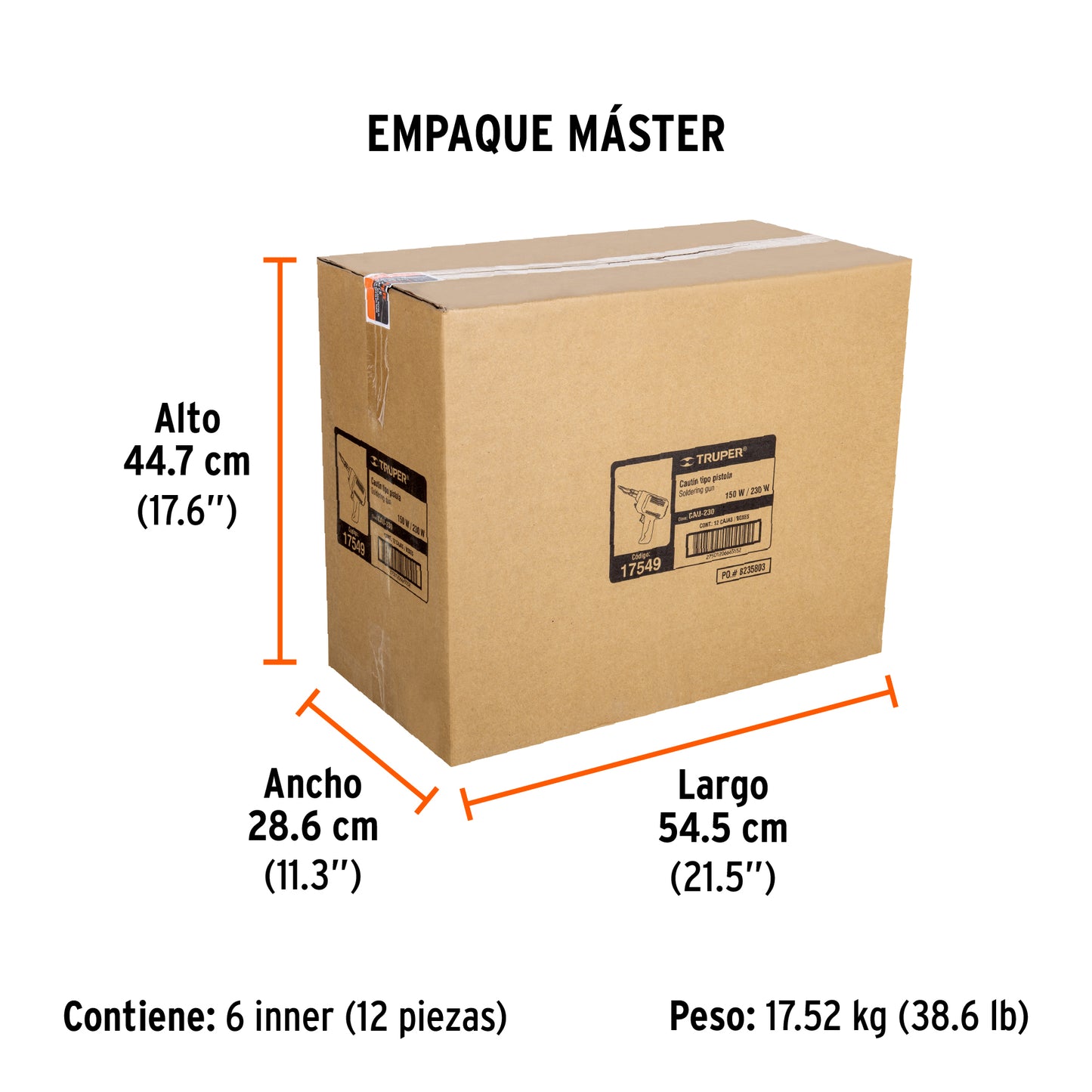 Cautin 230 W tipo pistola - SKU 17549