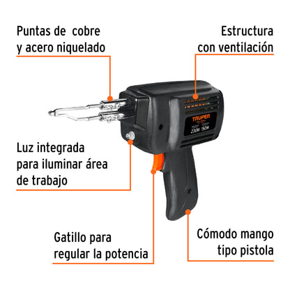 Cautin 230 W tipo pistola - SKU 17549