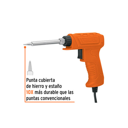 Cautín de 40 W tipo pistola para electrónica
