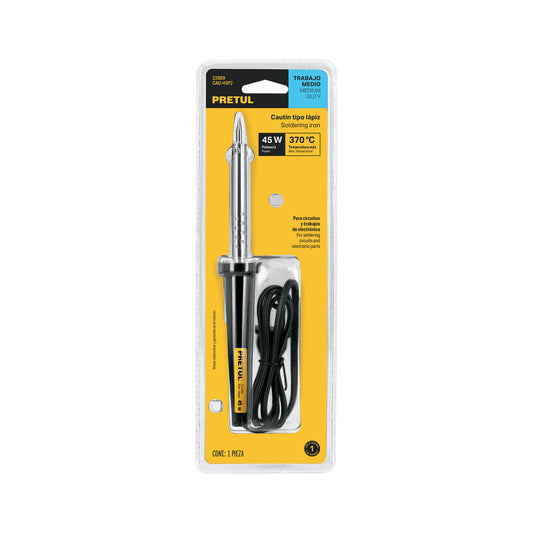 Cautín de 45 W tipo lápiz para trabajo medio