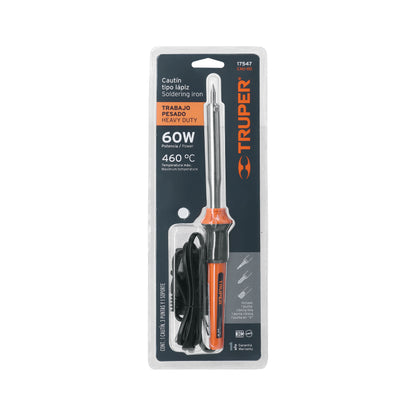Cautín de 60 W tipo lápiz para trabajo pesado