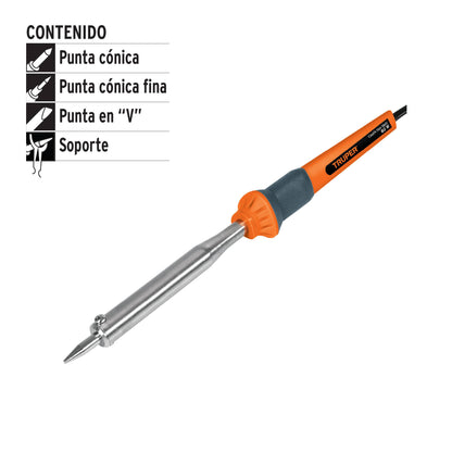 Cautín de 80 W tipo lápiz para trabajo pesado