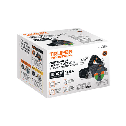 Cortadora para azulejos, 4-1/2", 1500W, TRUPER INDUSTRIAL · vista 5