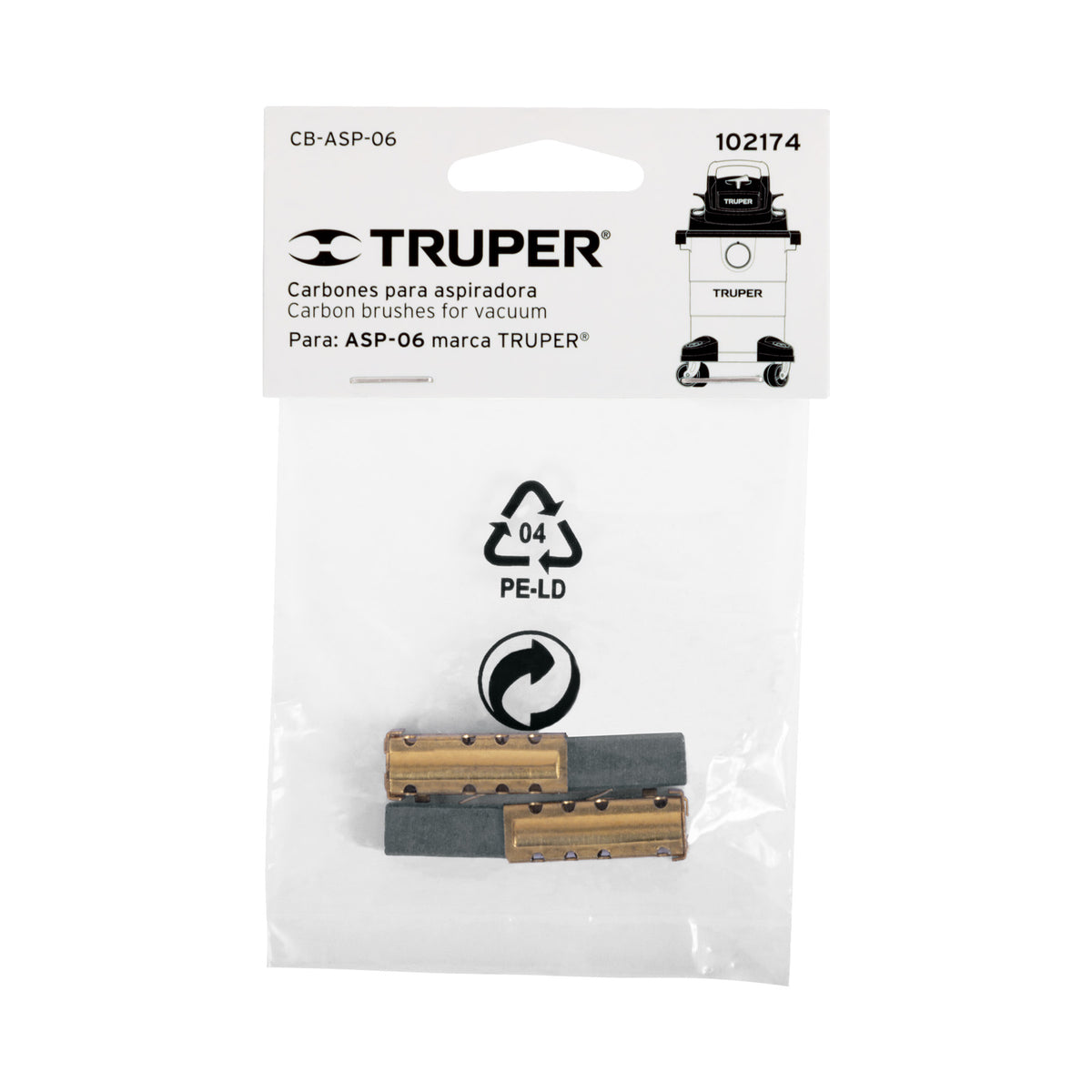2 carbones para ASP-06 - SKU 102174