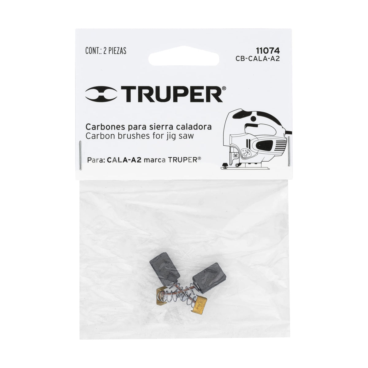 2 carbones para CALA-A2 - TRUPER - SKU 11074