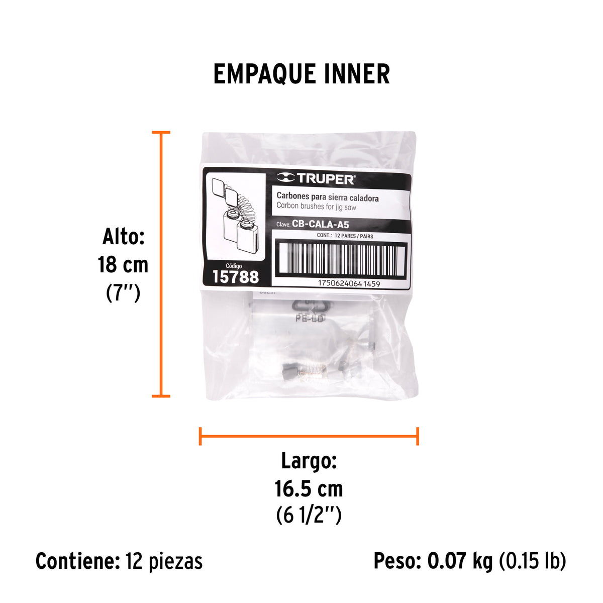 2 carbones para CALA-A5 - SKU 15788