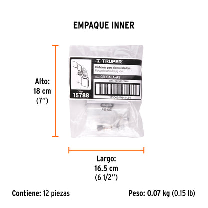 2 carbones para CALA-A5 - SKU 15788