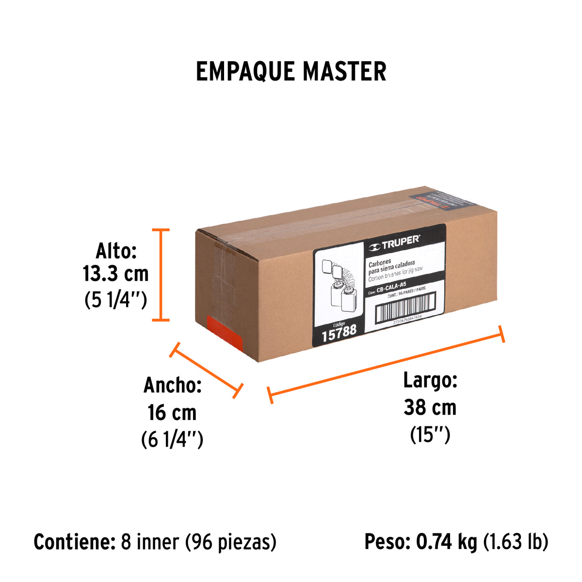 2 carbones para CALA-A5 - SKU 15788