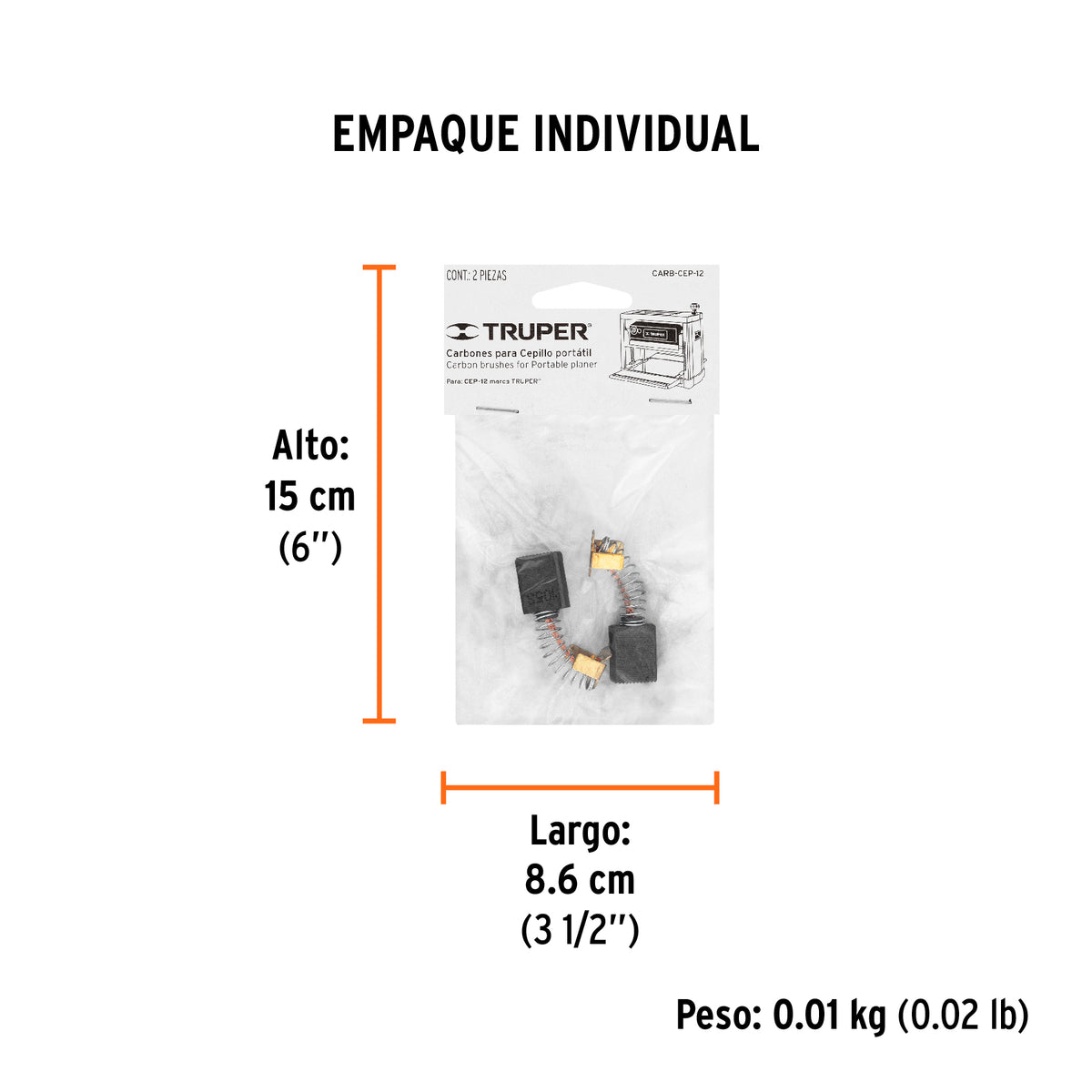 2 carbones para CEP-12 - SKU 12536