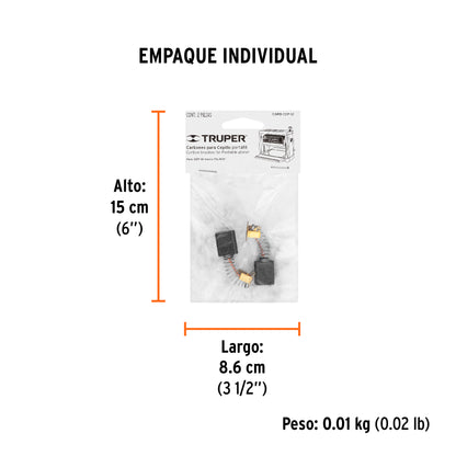 2 carbones para CEP-12 - SKU 12536