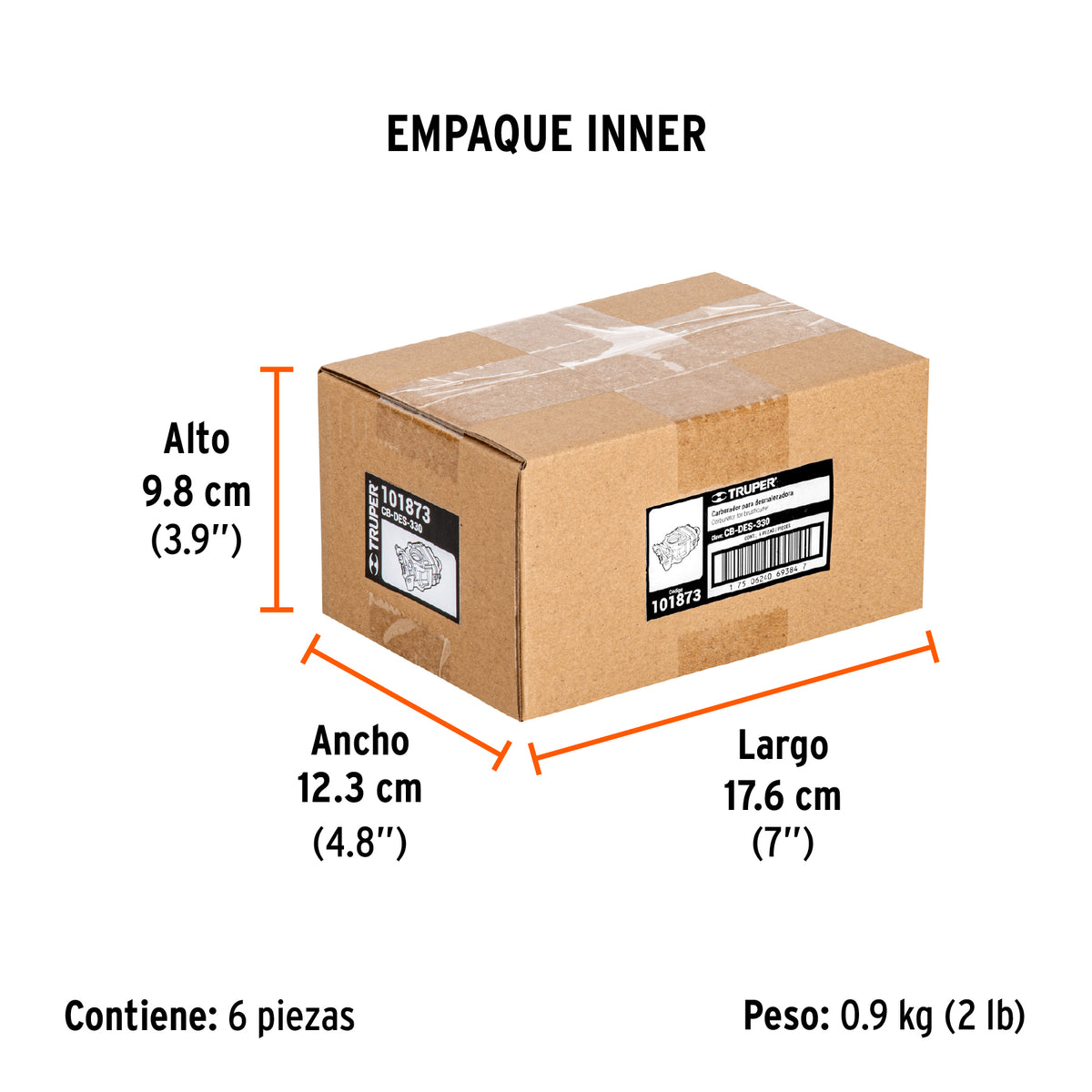 Carburador para desmalezadora a gasolina DES-330 - SKU 101873