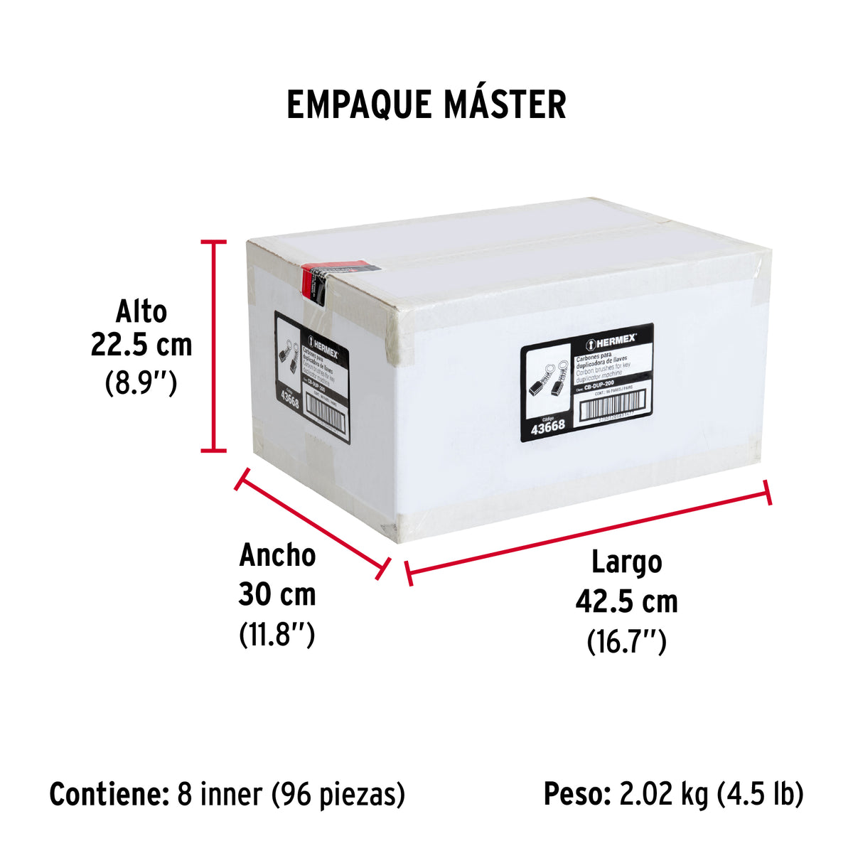 2 carbones para DUP-200 - SKU 43668